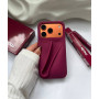 RHODE Raspberry Jelly – бордовый чехол с блеском для iPhone 17 Pro  max